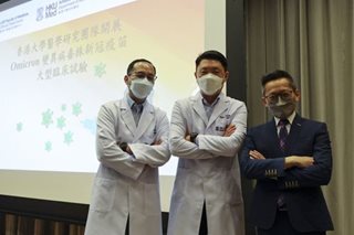 Univ. of Hong Kong, Sinopharm launch trial for omicron-targeting vaccine