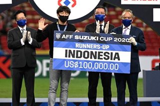 Indonesia miffed after 4 ruled out in Suzuki Cup final