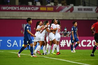 AFC Women's Asian Cup: Pinays pull off upset win vs Thais