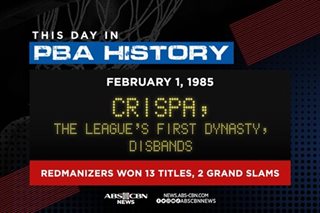 This Day in PBA History: End of the Redmanizers dynasty