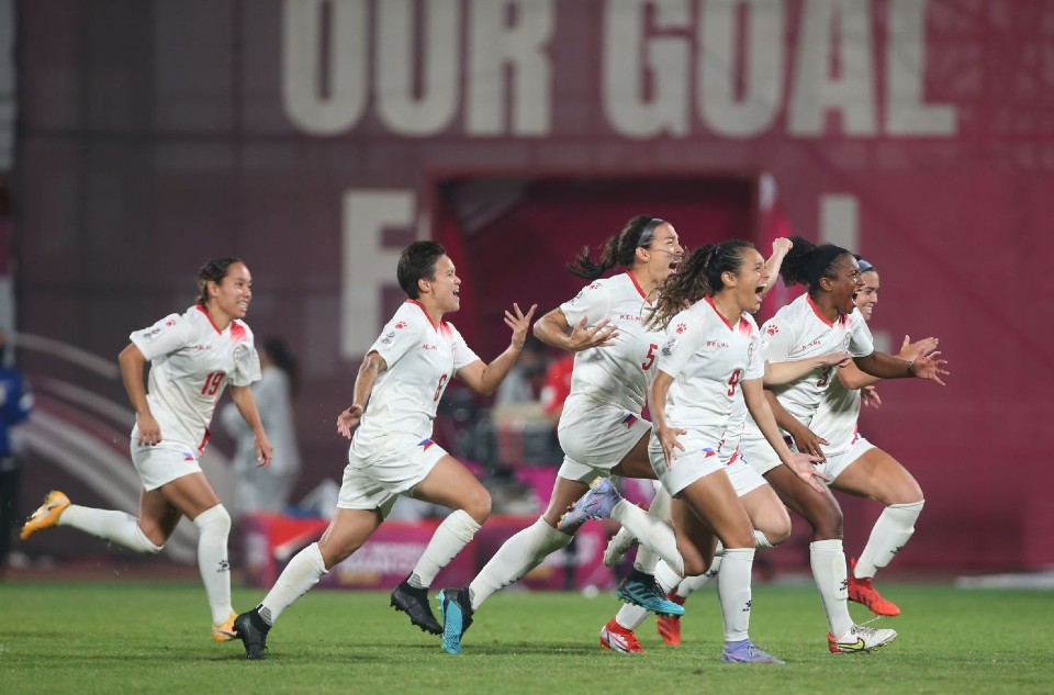  For the first time ever, the Philippines is headed to the FIFA Women