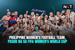  Pilipinas, pasok na sa FIFA Women's World Cup