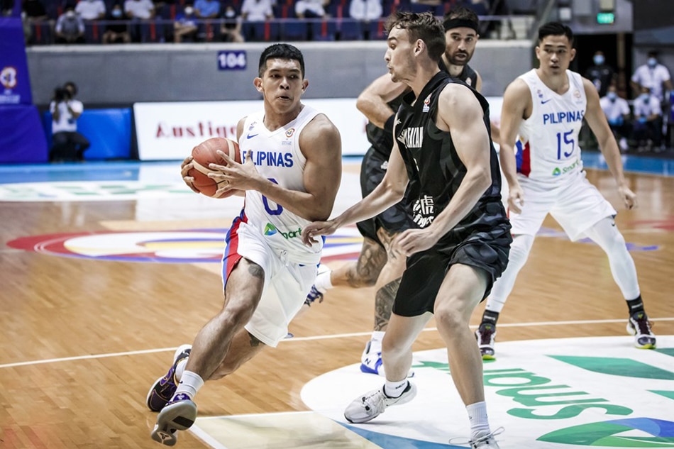 Thirdy Ravena in action for Gilas against New Zealand. FIBA.basketball 