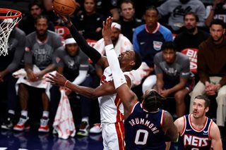 NBA: Bam Adebayo scores 30 as Heat rally to top Nets