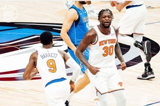 NBA: Knicks beat Mavericks to record third straight win