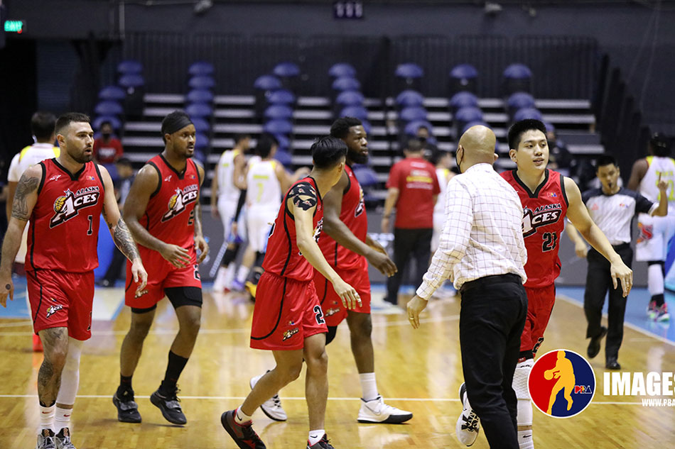 The Alaska Aces have played their last game in the PBA. PBA Images.