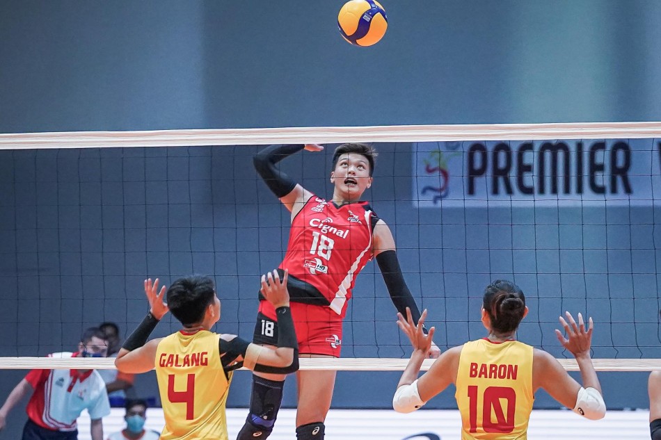 The Cignal HD Spikers are still unbeaten in Pool A. PVL Images.