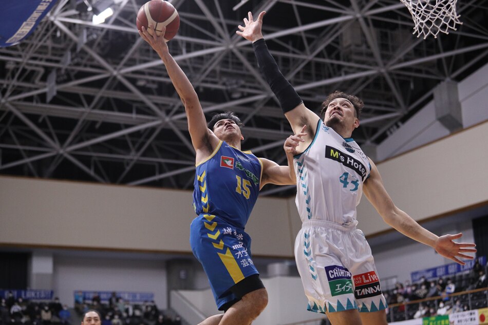  Kiefer Ravena couldn't tow Shiga to victory against Kyoto. (c) B.LEAGUE