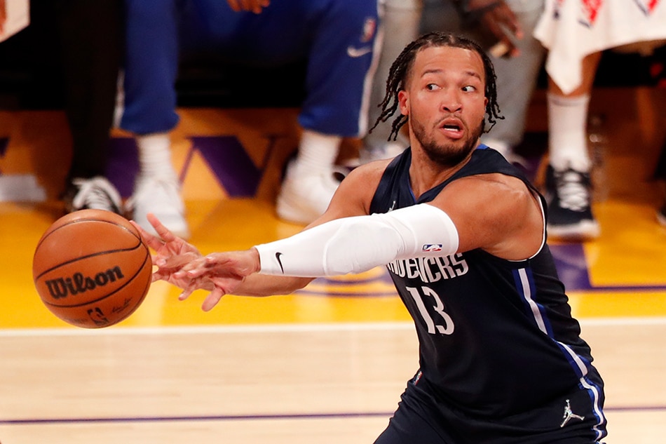 Dallas Mavericks guard Jalen Brunson in action during the second quarter of the NBA basketball game between the Los Angeles Lakers and the Dallas Mavericks at the Crypto.com Arena in Los Angeles, California, USA, 01 March 2022. File photo. Etienne Laurent, EPA-EFE