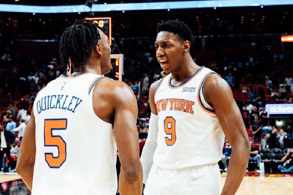 From the New York Knicks Instagram page