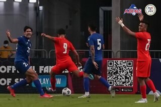 Football: Singapore blanks Azkals in friendly