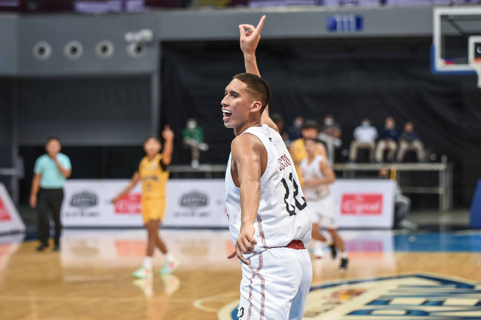 Zavier Lucero bounced back from a poor debut and shone against UST. UAAP Media.
