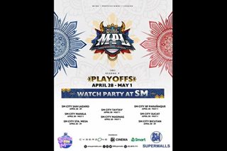 MPL Season 9: Some SM Cinemas to host watch parties for playoffs