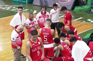 NCAA: San Beda bounces back with slim win against CSB