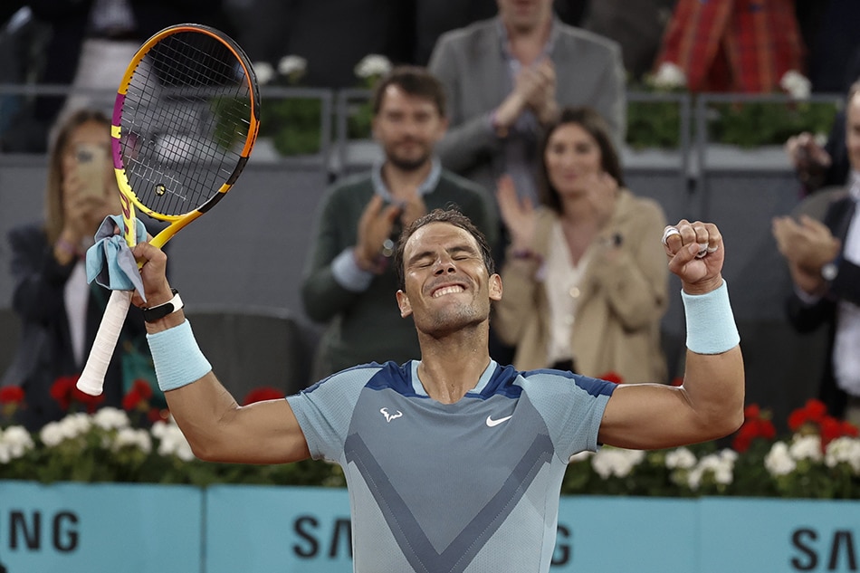 Tennis: Nadal wins on return from injury ABS-CBN News