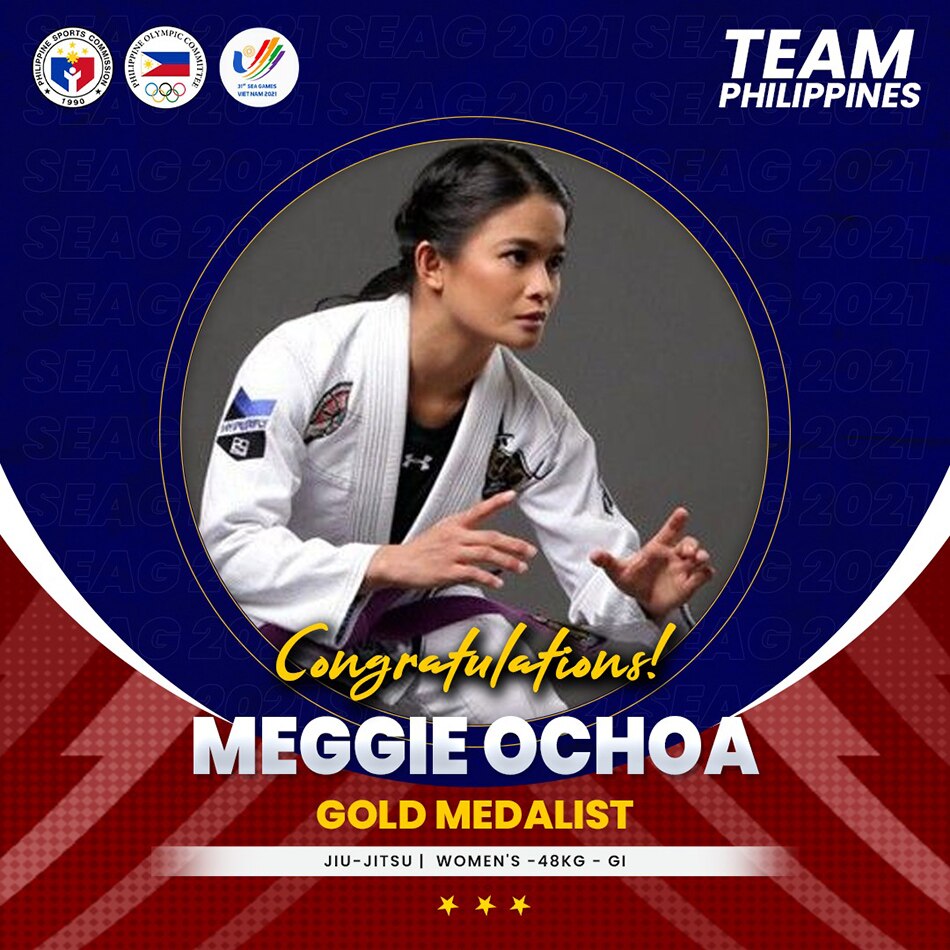 Meggie Ochoa clinches Philippines' second gold in Jiu-Jitsu World  Championship