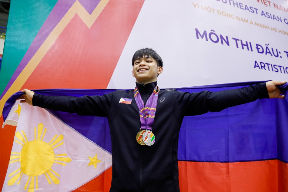 Yulo, teammates deliver in SEA Games gymnastics