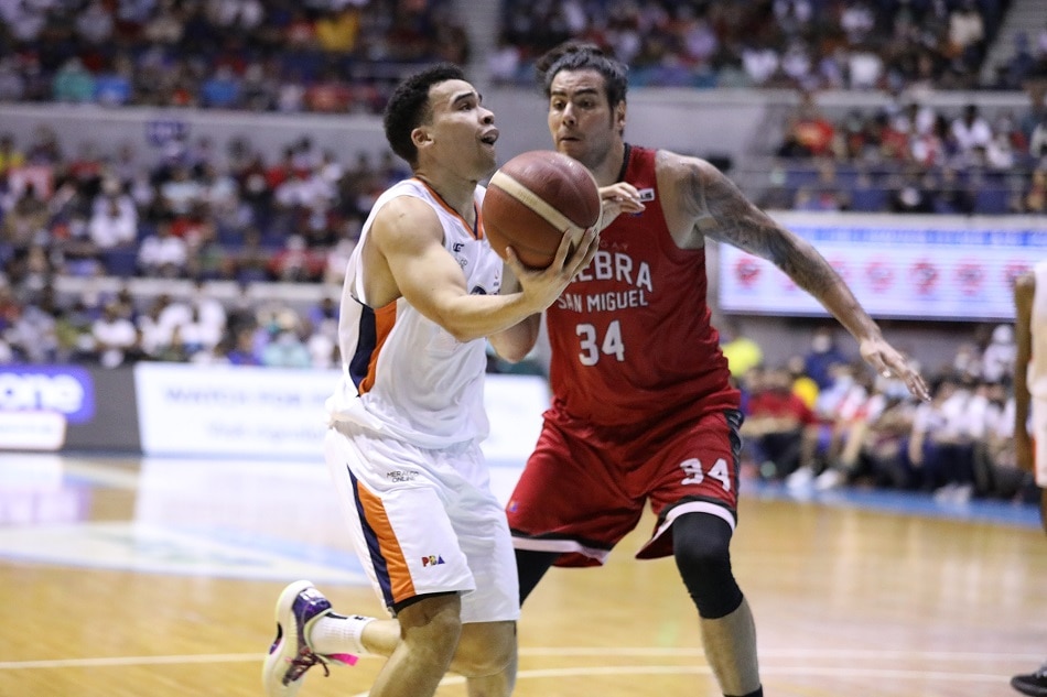 Black was picked 18th by Meralco in the 2019 PBA draft and had to earn his minutes, before proving he belong in the big league. PBA Media Bureau/file