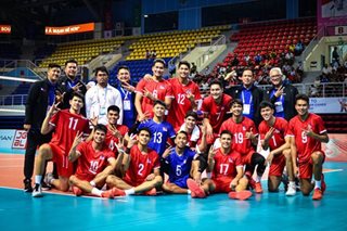 SEA Games: 5th place for Pinoys in men’s volleyball