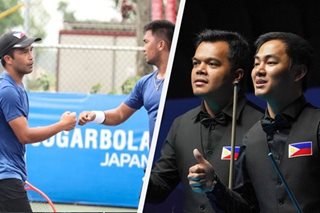 SEA Games: Top 2 para sa mga Pinoy sa tennis, billiards