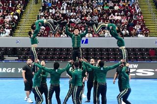 FEU Cheering Squad clinches UAAP cheerdance crown