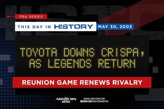 This Day in PBA History: Old nemeses relive glory days