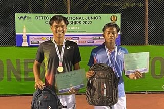 Tennis: Pinoys win 2 junior doubles titles in Indonesia