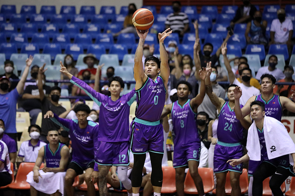 Sharpshooting young gun RK Ilagan has been earning his coach’s trust. PBA Media Bureau