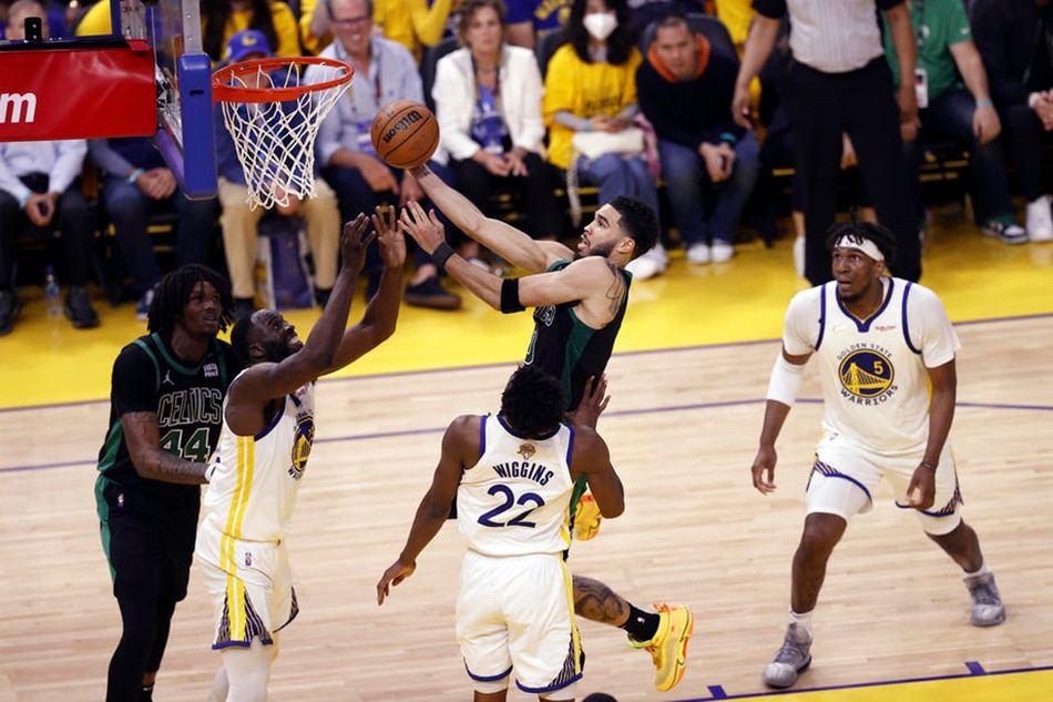 Can Jayson Tatum and the Celtics deny the Warriors a coronation in Game 6? John G Mabanglo, Shutterstock Out/EPA-EFE