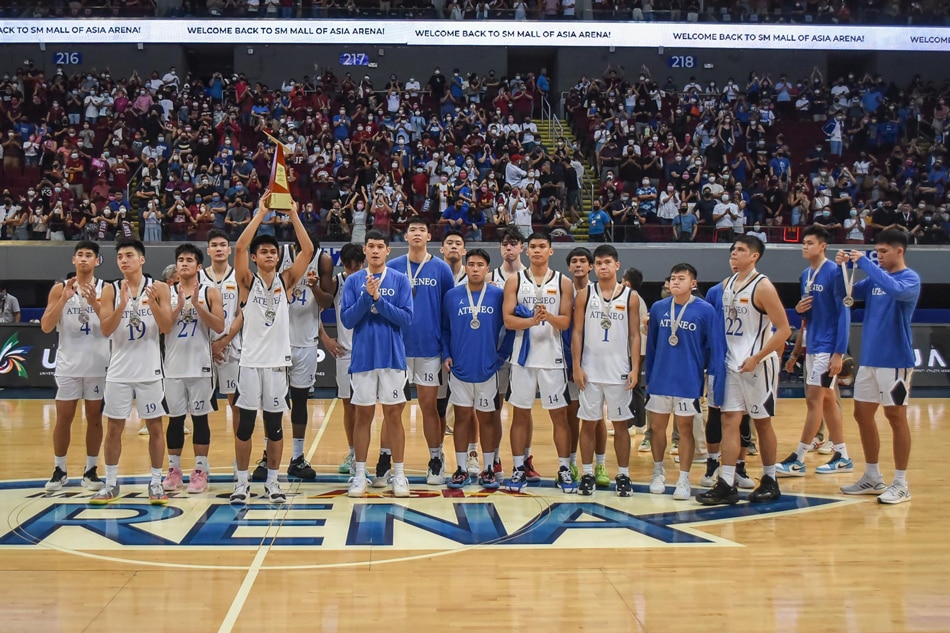 The Ateneo Blue Eagles will compete in the World University Basketball Series this August. File photo. UAAP Media.