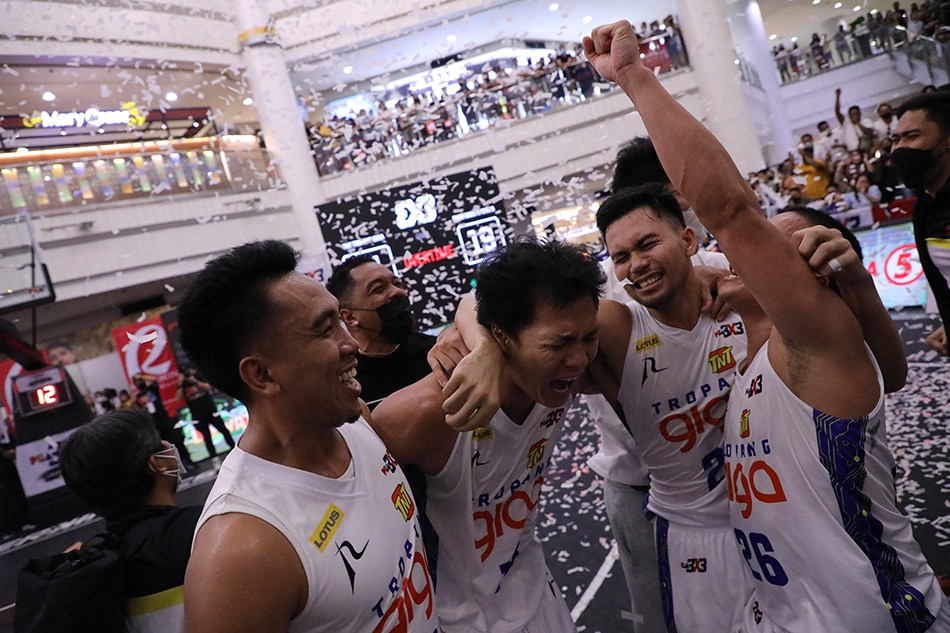 The core of the TNT Tropang GIGA will be joined by Purefoods' Joseph Eriobu in the FIBA 3x3 Asia Cup. PBA Images.