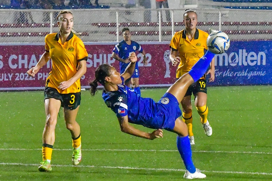 The Philippine women's national football team won in historic fashion in front of their home fans at the Rizal Memorial Stadium. Mark Demayo, ABS-CBN News.