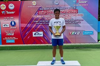 Tennis: Pascua bags first ITF junior singles title
