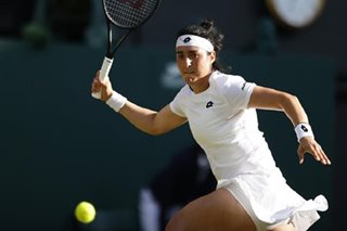 History-making Jabeur sets up Wimbledon semi with Maria