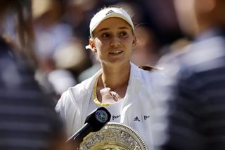 Rybakina shrugs off Russia questions after Wimbledon triumph