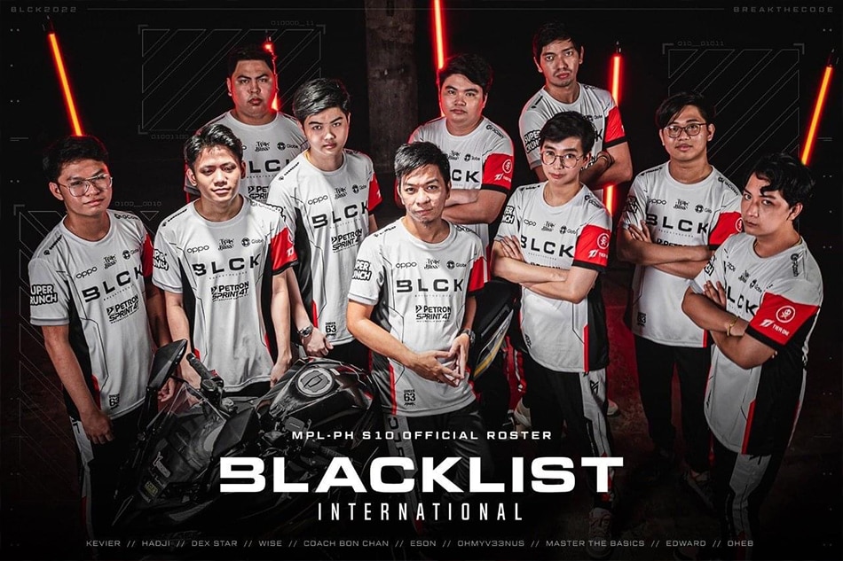 V33Wise is back Blacklist reveals MPL Season 10 roster ABSCBN News