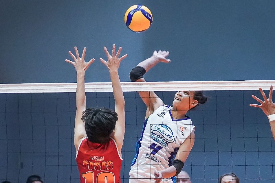 Gen Casugod in action for BaliPure in the 2022 PVL Open Conference. File photo. PVL Media.