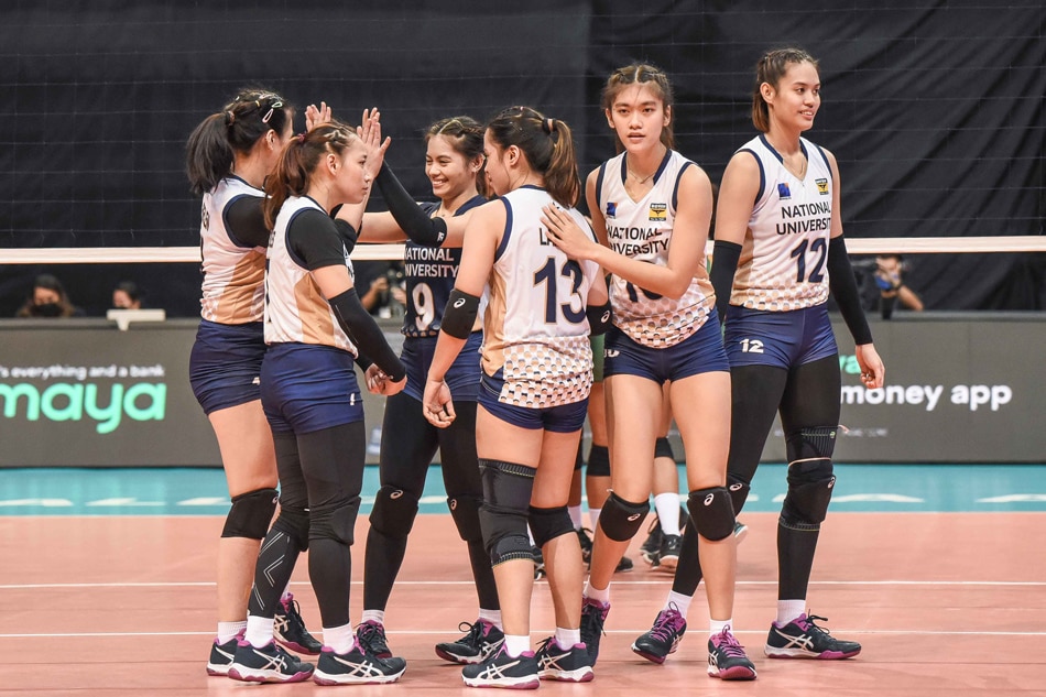 The core of the NU Lady Bulldogs comprised the original line-up for the AVC Cup for Women. File photo. UAAP Media.