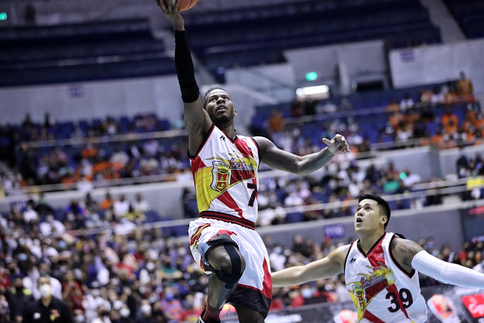 CJ Perez, acquired by San Miguel in February 2021, is seeking his first championship. PBA Images. 