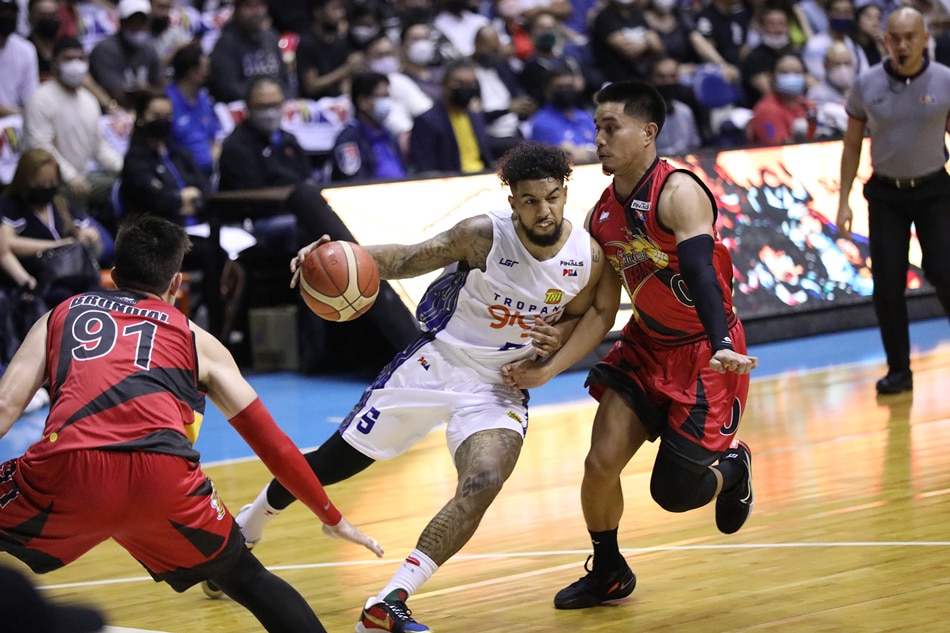 Mikey Williams is running fourth in the race for the Best Player of the Conference award. PBA Images.