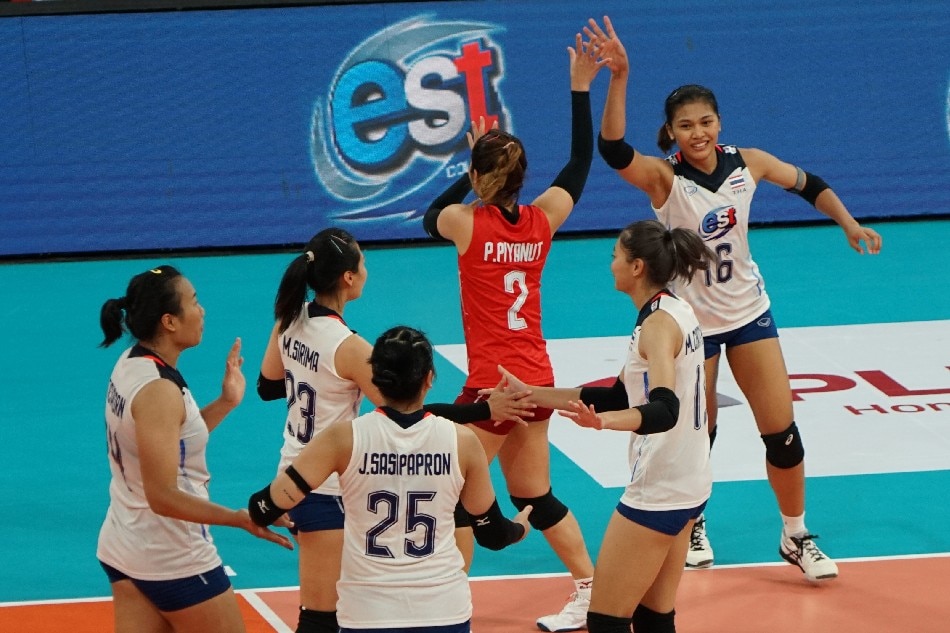 Avc Cup Thailand Nabs First Win At Australias Expense Abs Cbn News