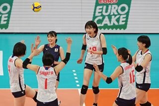 AVC Cup: Japan completes sweep of Pool B