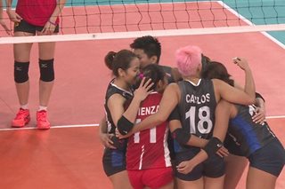 PH nakuha ang unang panalo sa Asian Volleyball Cup for Women
