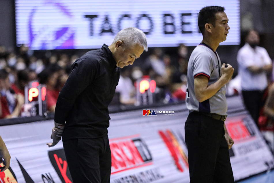TNT head coach Chot Reyes. PBA Images.