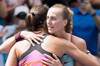 Kvitova inspired by Serena to upset Muguruza at US Open
