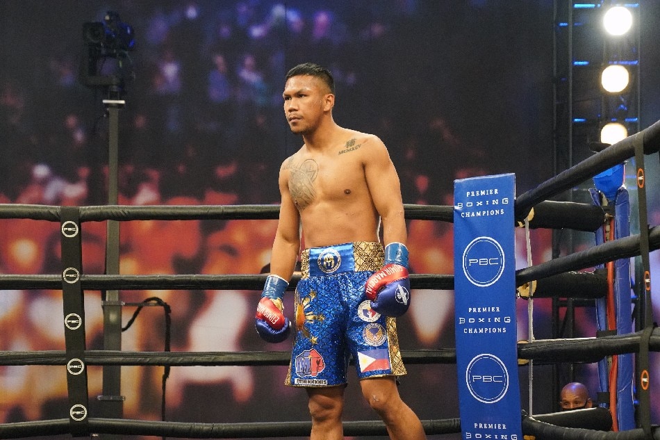 CAPTION: Filipino boxer Eumir Marcial. Sean Michael Ham, Premier Boxing Champions