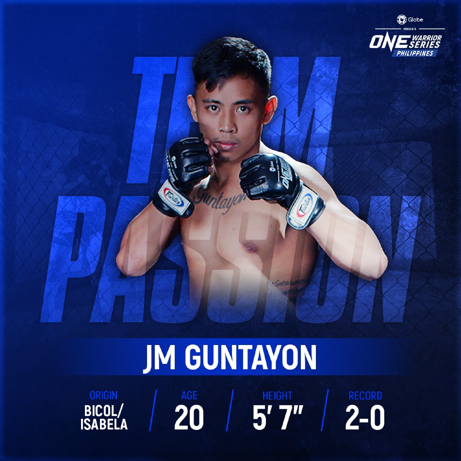 Team Passion’s JM Guntayon. Handout photo.