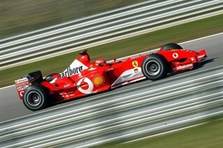 Schumacher Ferrari fetches record $15M at auction