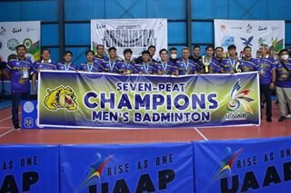 UAAP: NU sweeps Ateneo for men's badminton '7-peat'