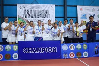 UAAP: Ateneo women edge UP to take badminton crown